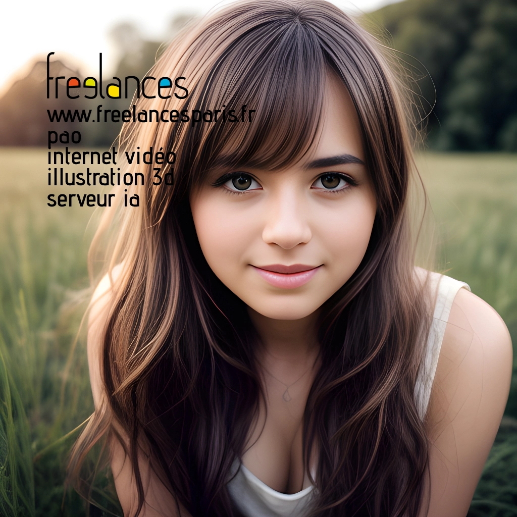 Pao mise en page internet vidéo illustration 3d serveur IA générative AI freelance paris studio de création magazines 4anjoc70